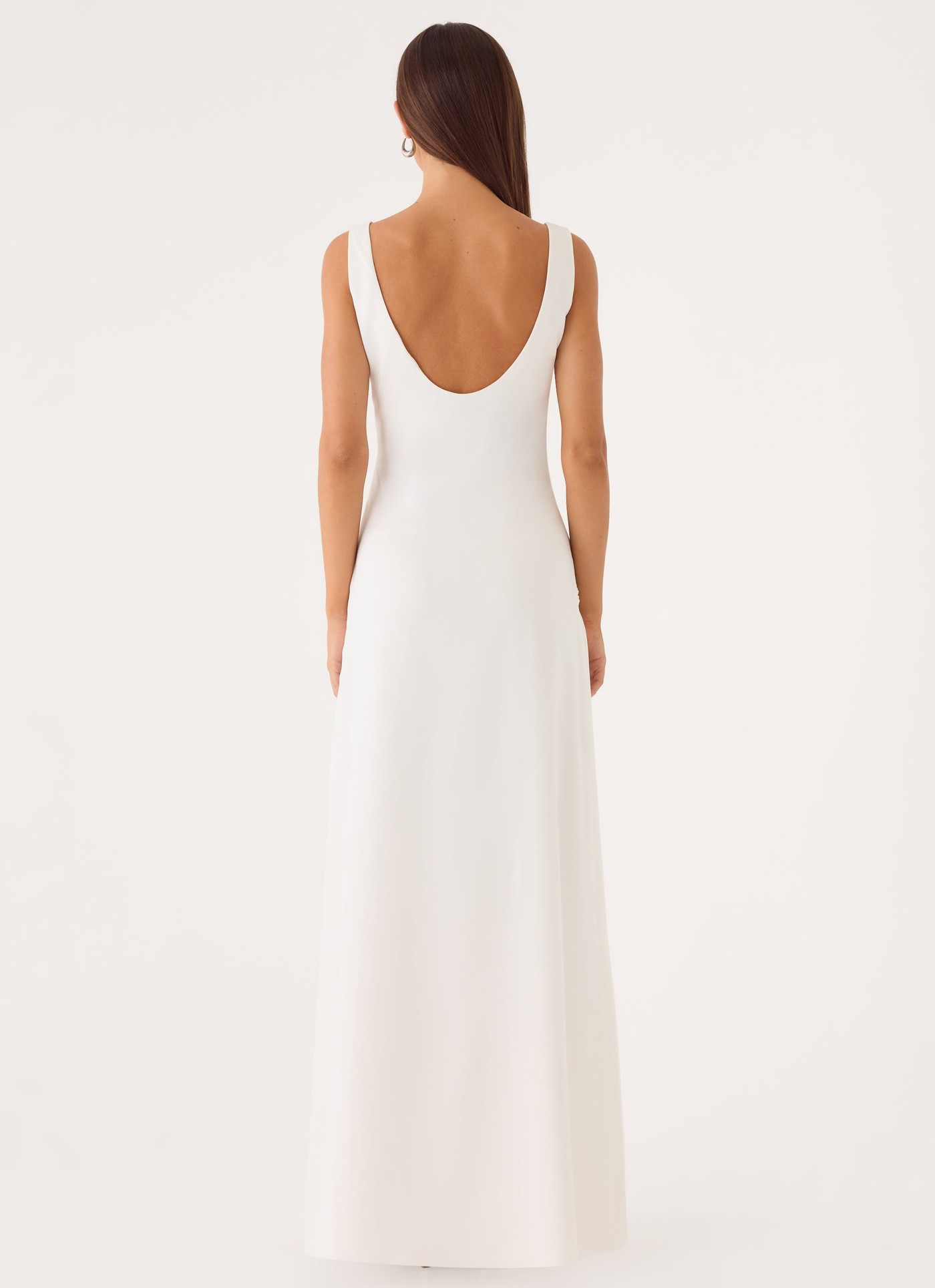Maysie Maxi Dress - White view 3