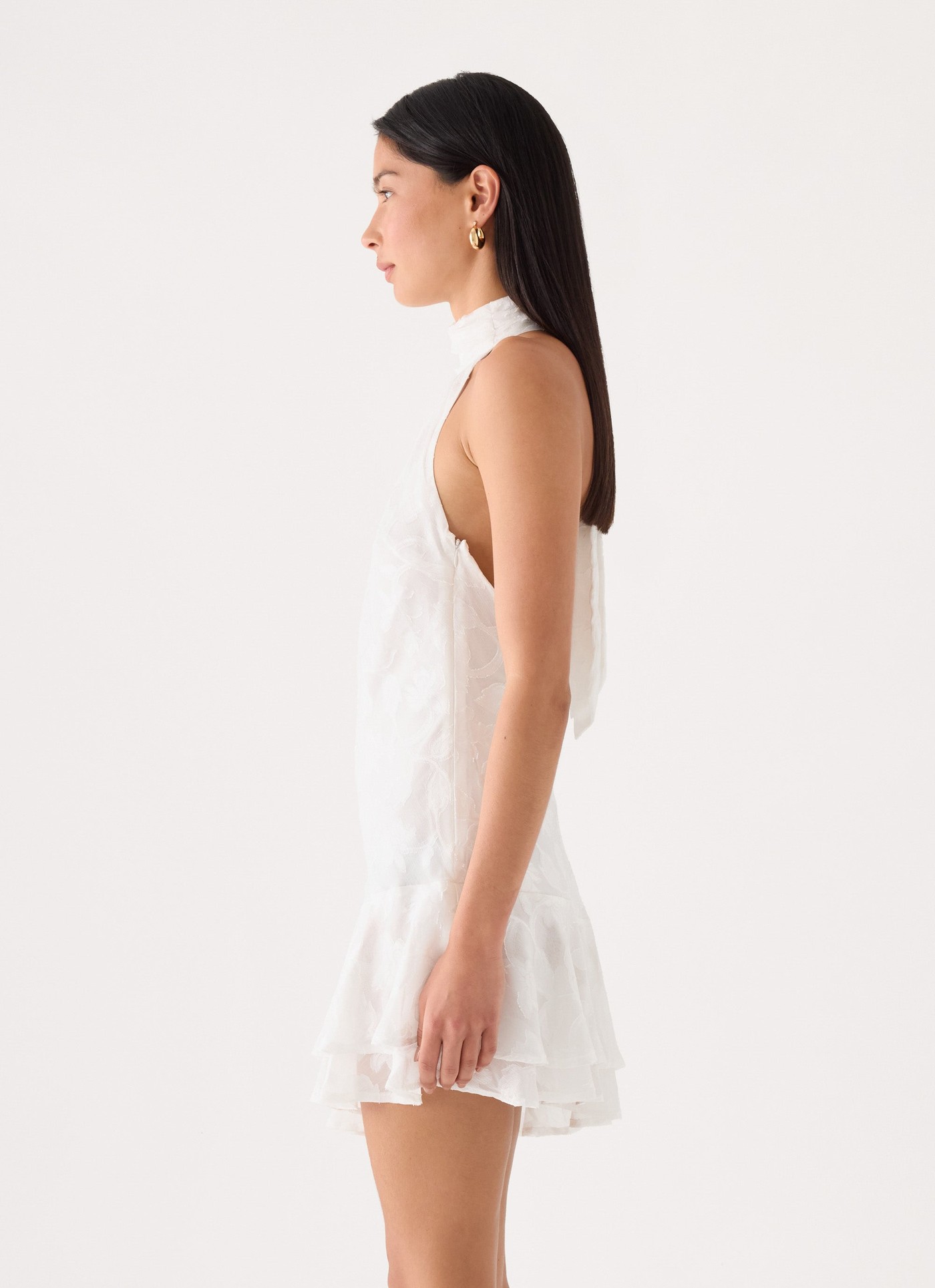 Recents Mini Dress - White view 3